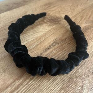 1pc Velvet Ruched Headband‎ Trendy Scrunchies Women Hair